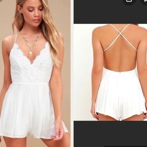 Lulu’s White Romper